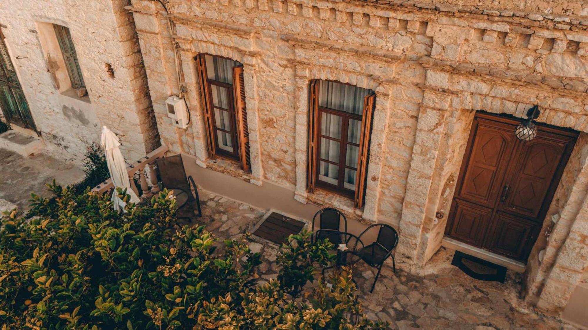 Hotel Kleanthe Chalki Town Exterior foto