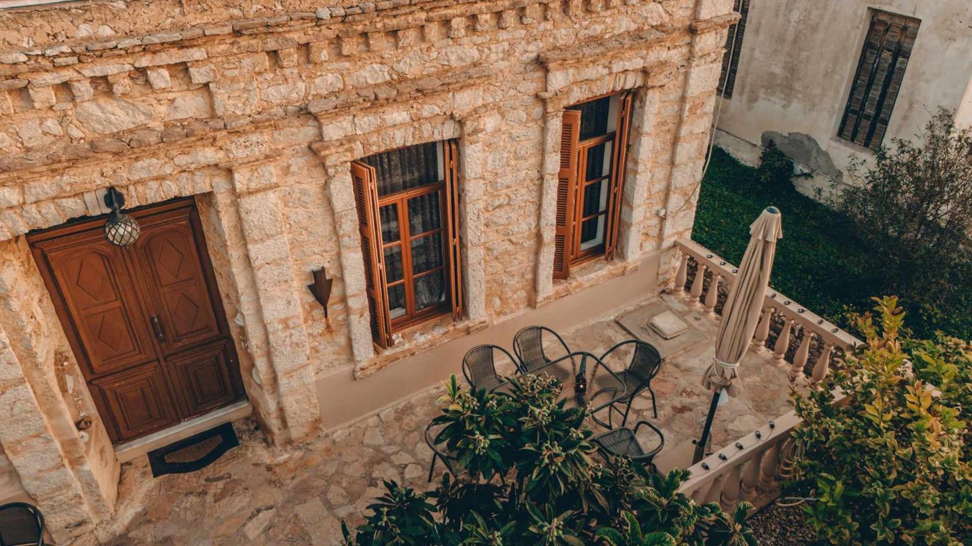Hotel Kleanthe Chalki Town Exterior foto